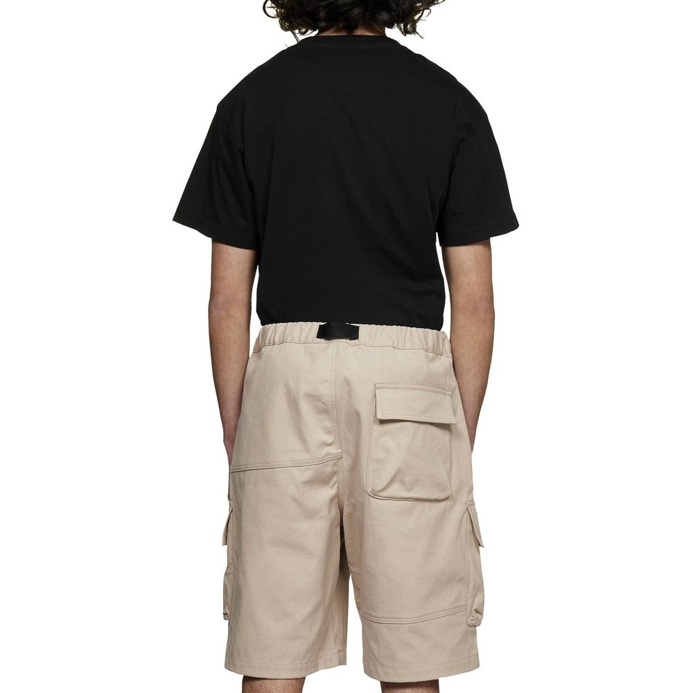Ambush Beige Cotton Bermuda Shorts | Regal Royce