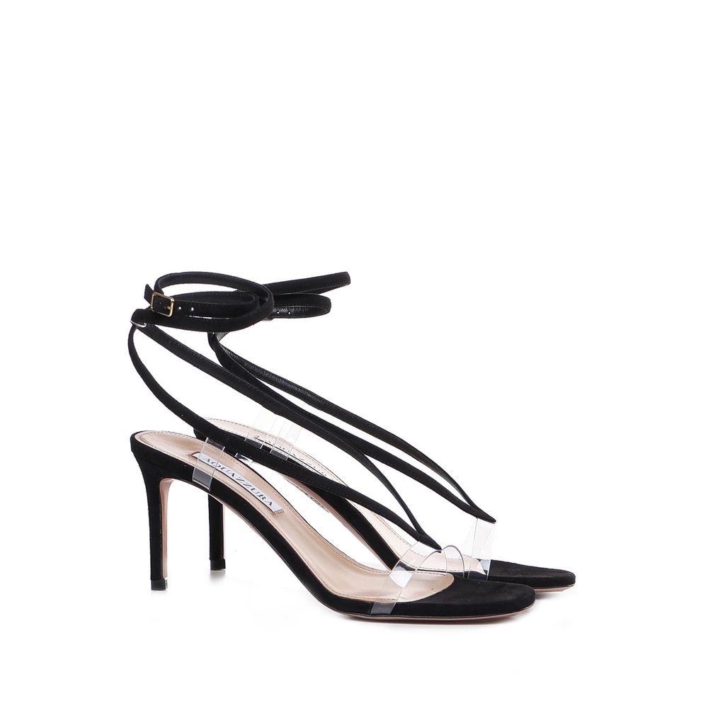 Aquazzura Black Calfskin High Heel Pumps | Regal Royce