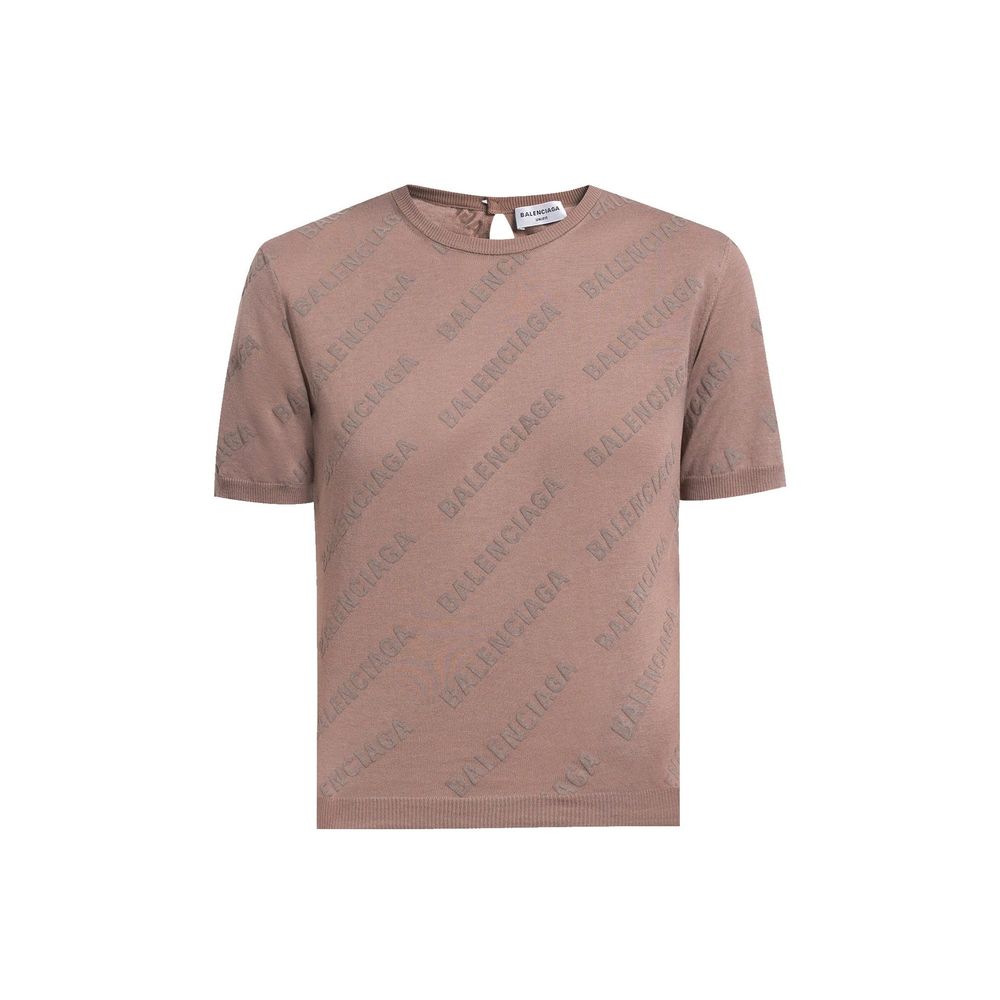 Balenciaga Brown Cotton Tank Tops | Regal Royce