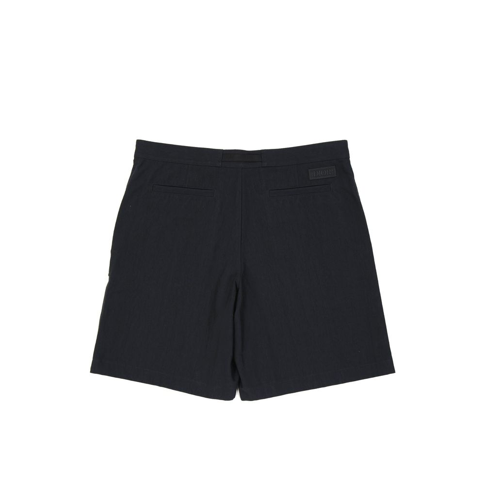Dior Black Cotton Bermuda Shorts | Regal Royce