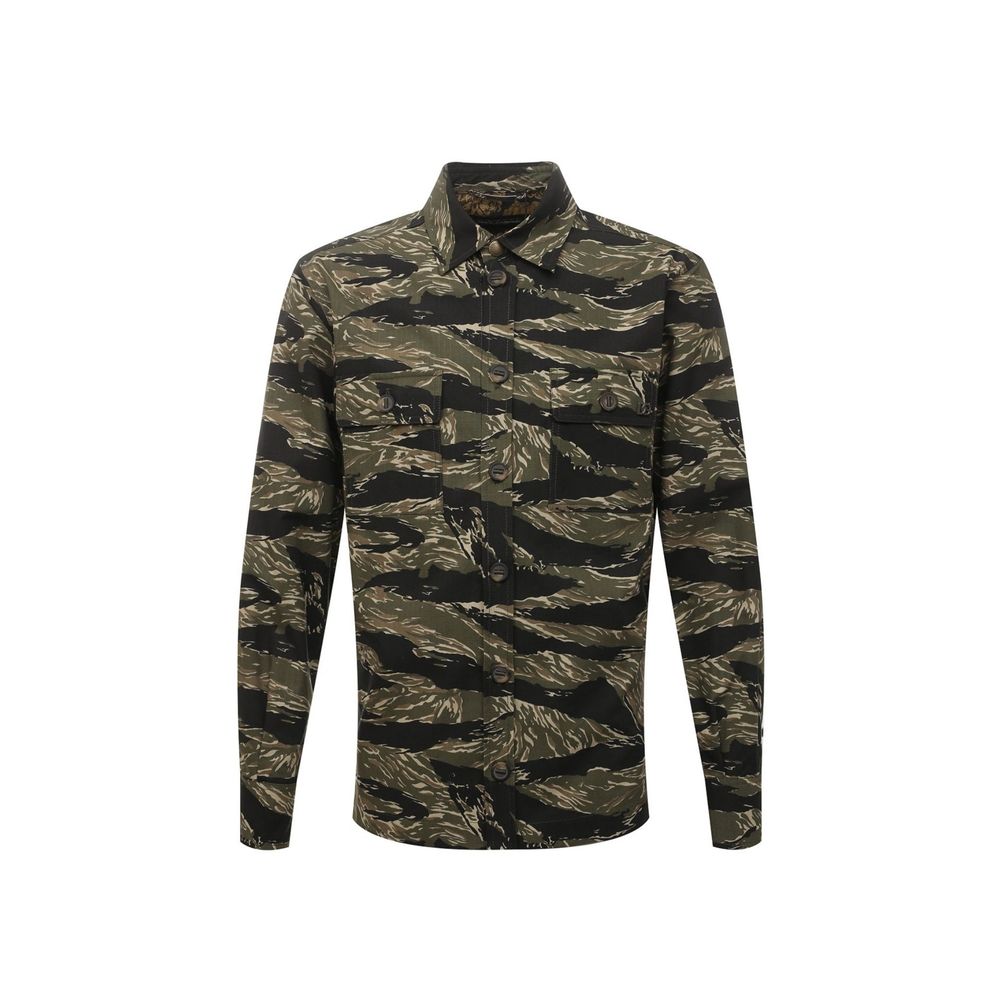 Dolce & Gabbana Bicolor Cotton Pattern Shirt | Regal Royce