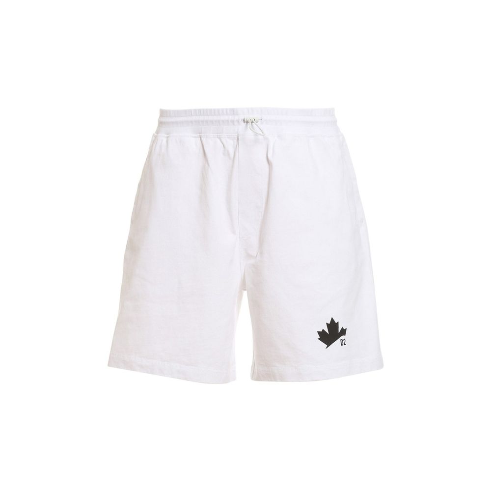 Dsquared² White Cotton Shorts | Regal Royce