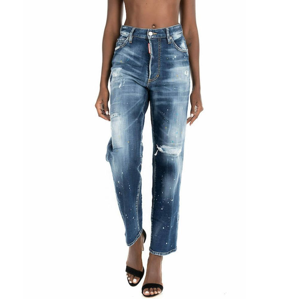 Dsquared² Blue Cotton Jeans Denim | Regal Royce