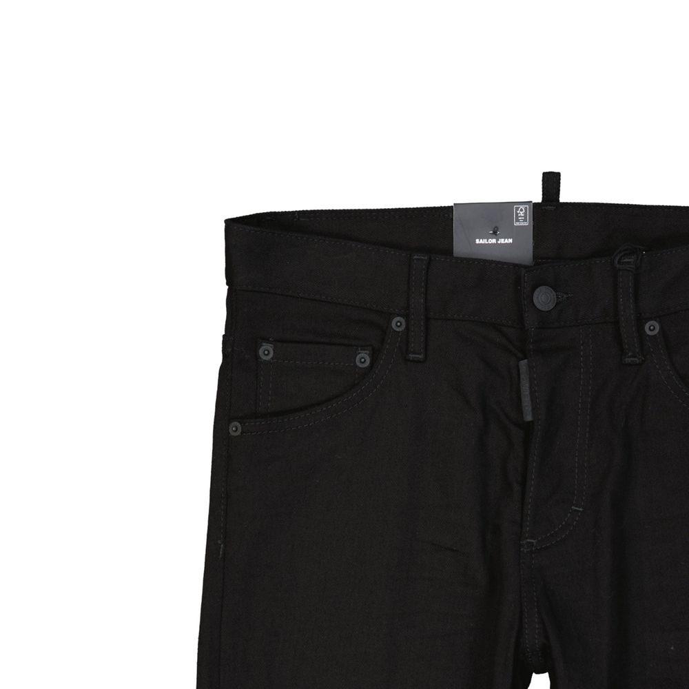 Dsquared² Black Cotton Jeans Denim | Regal Royce