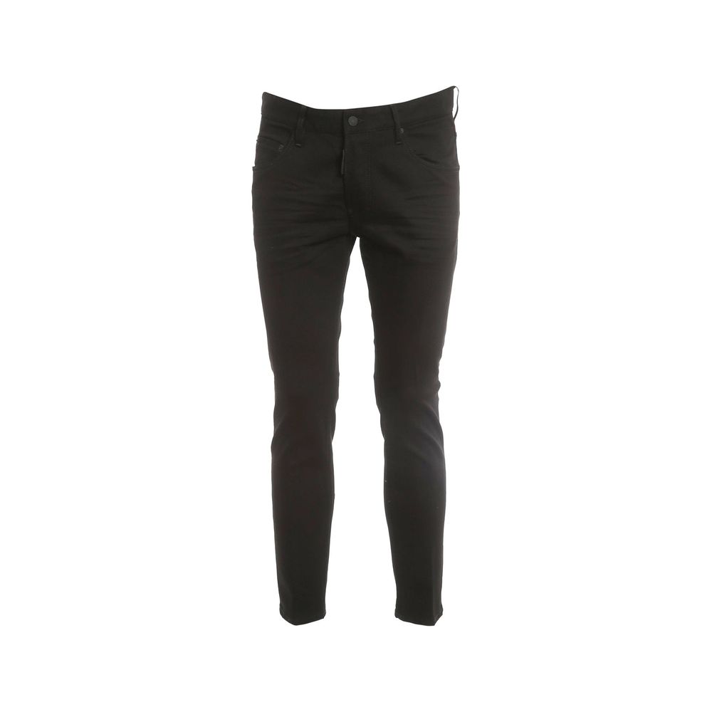 Dsquared² Black Cotton Skinny Jeans | Regal Royce