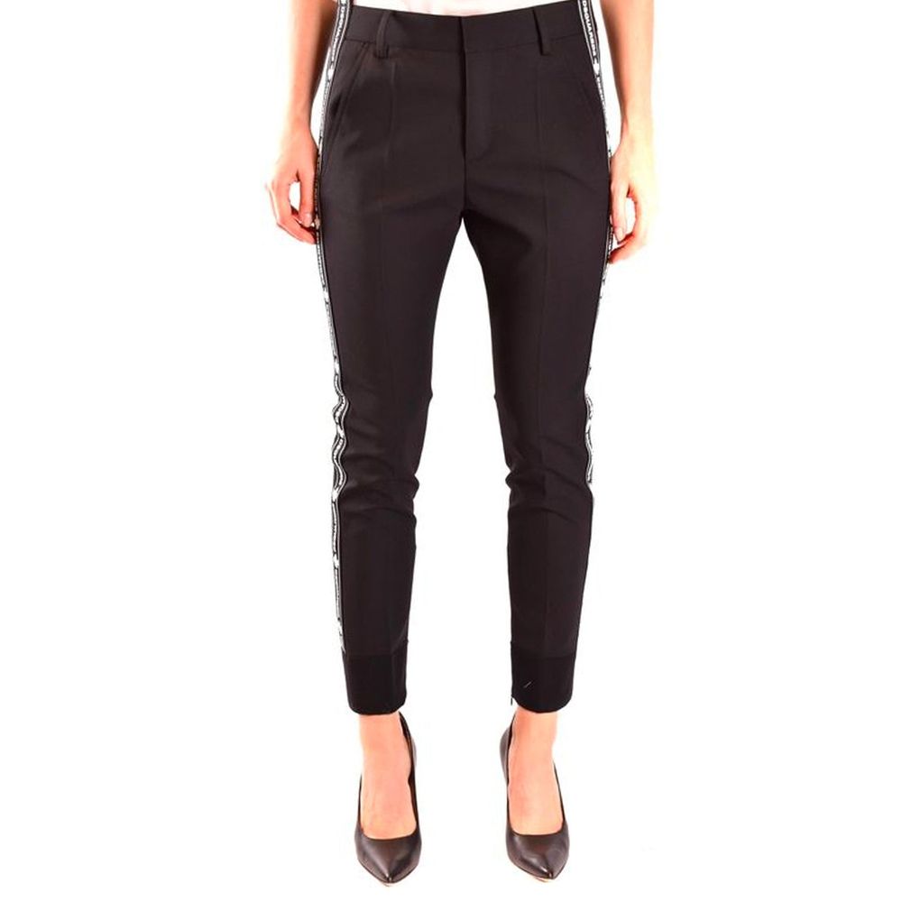 Dsquared² Black Wool Dress Pants | Regal Royce