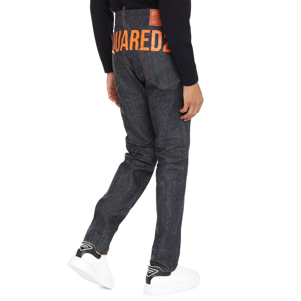 Dsquared² Blue Cotton Skinny Jeans | Regal Royce