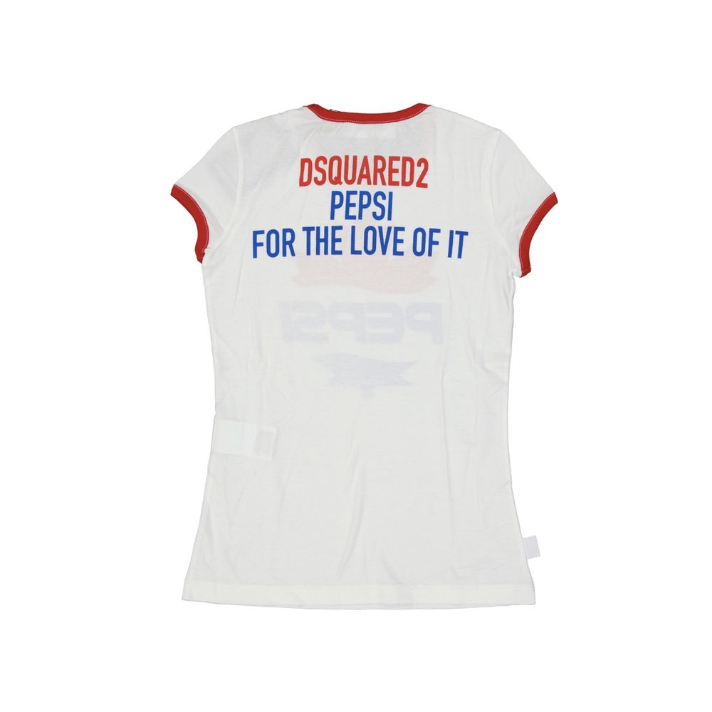 Dsquared² White Cotton T-Shirt | Regal Royce