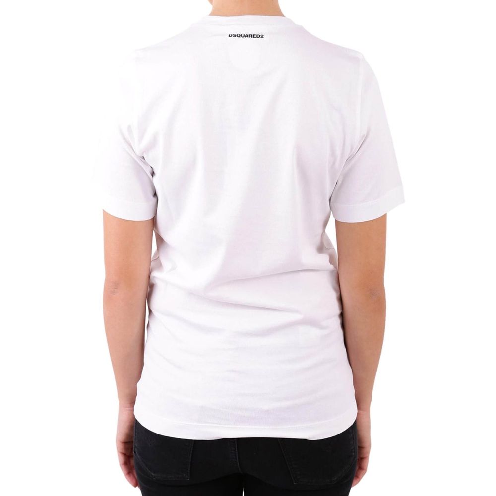 Dsquared² White Cotton T-Shirt | Regal Royce