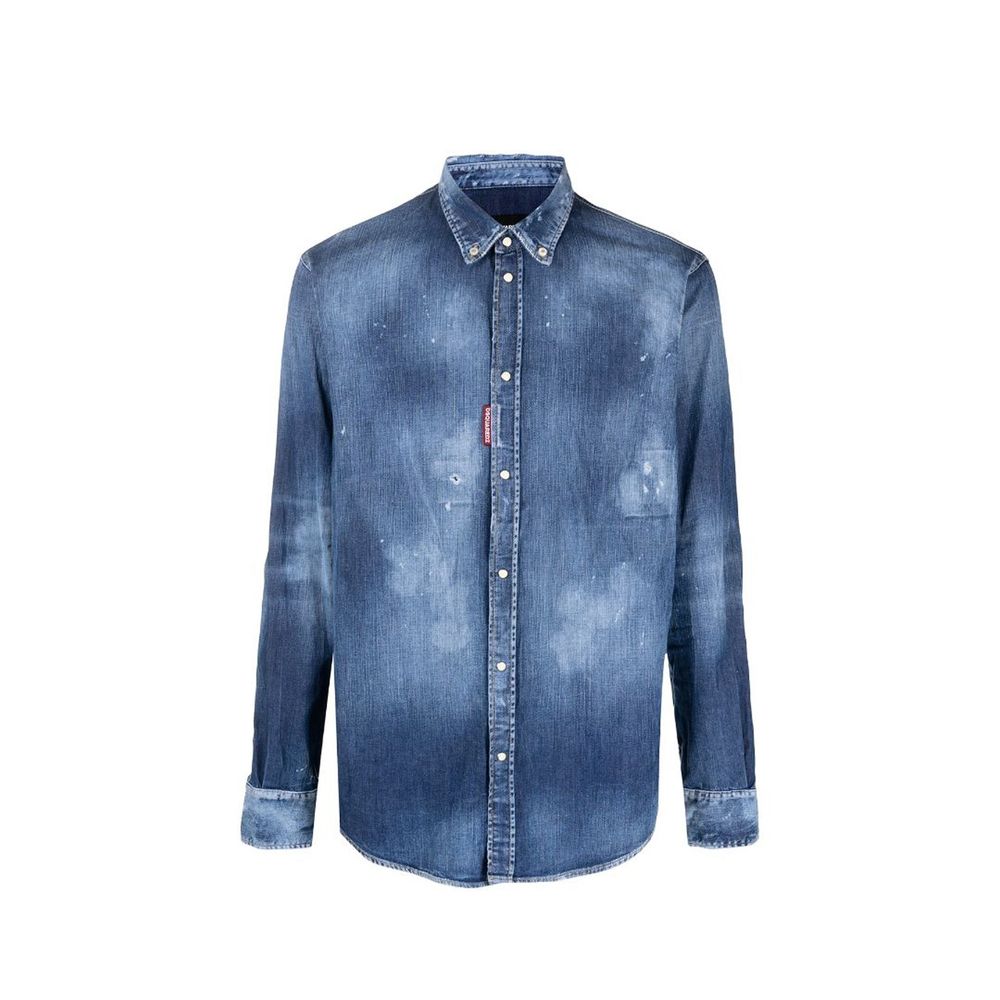 Dsquared² Blue Denim Shirt | Regal Royce