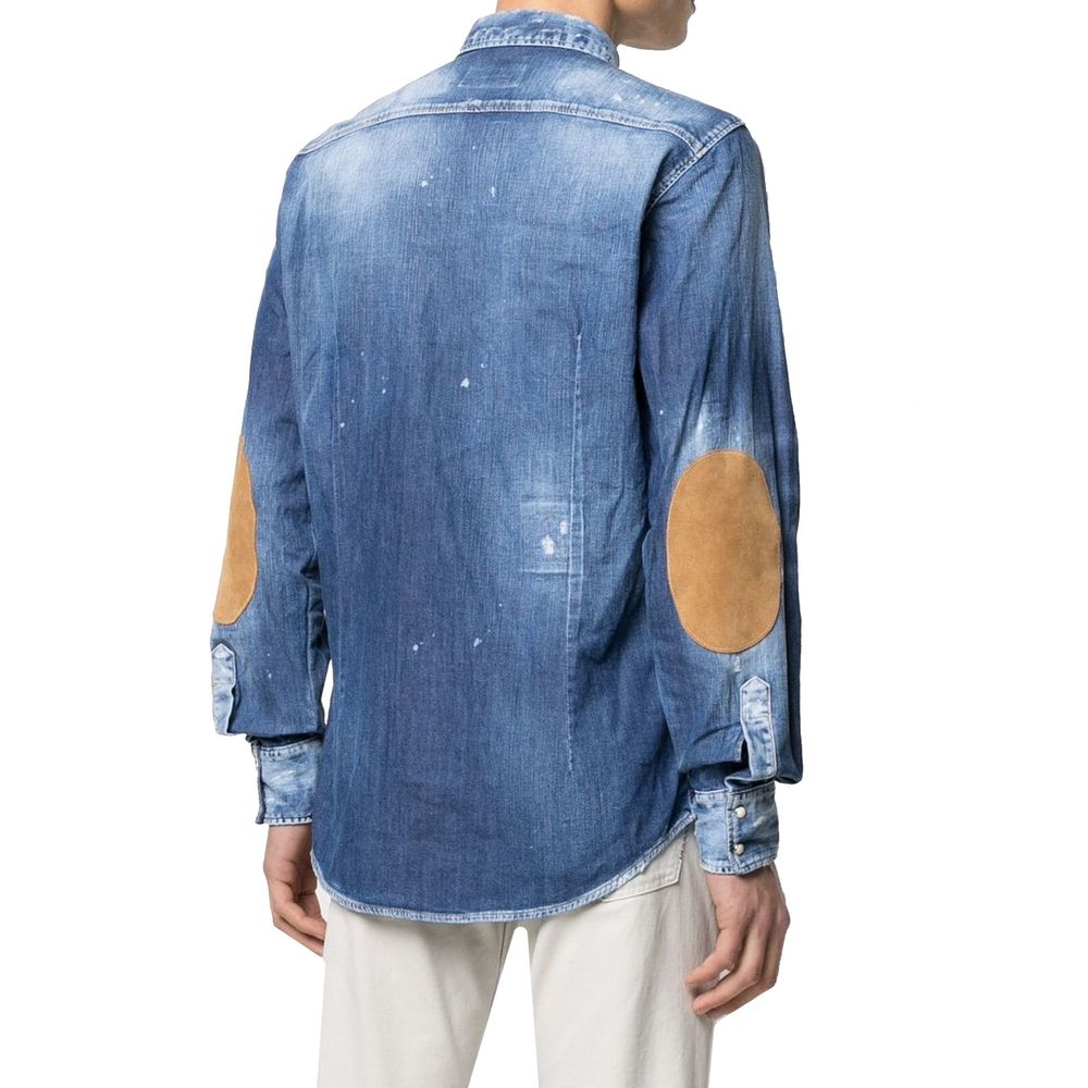 Dsquared² Blue Denim Shirt | Regal Royce
