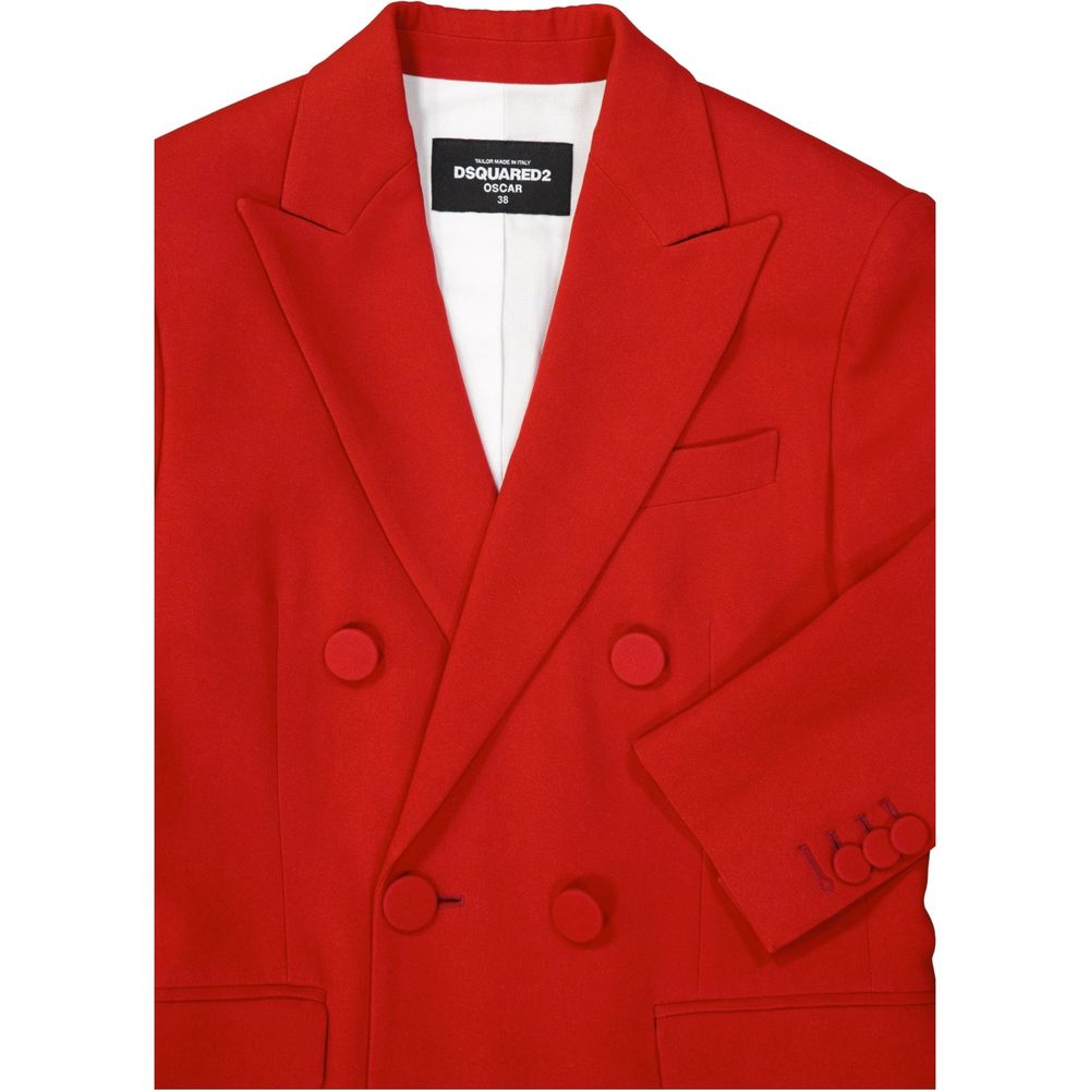Dsquared² Multicolor Viscose Coat | Regal Royce