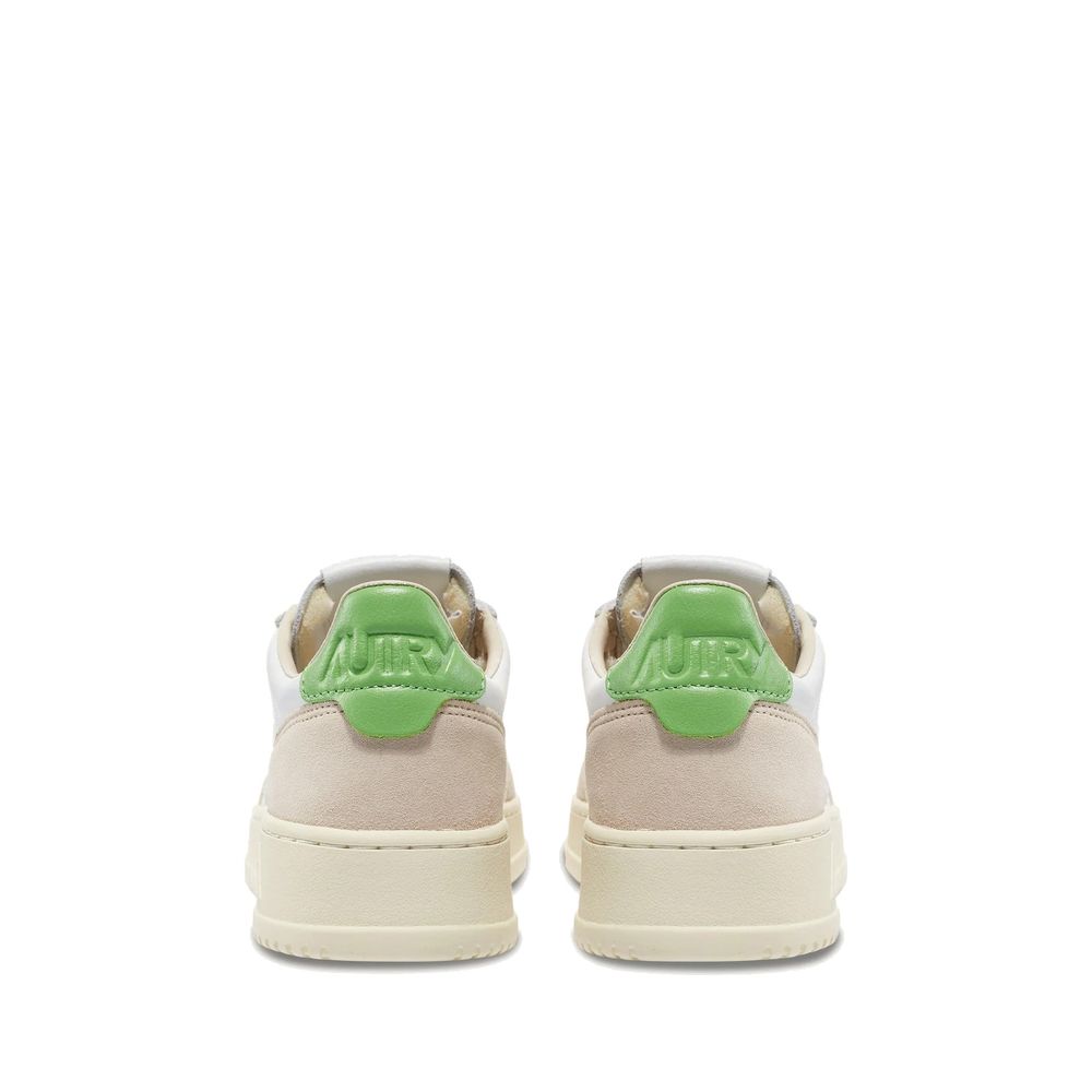 Autry White Leather Low Top Sneakers | Regal Royce