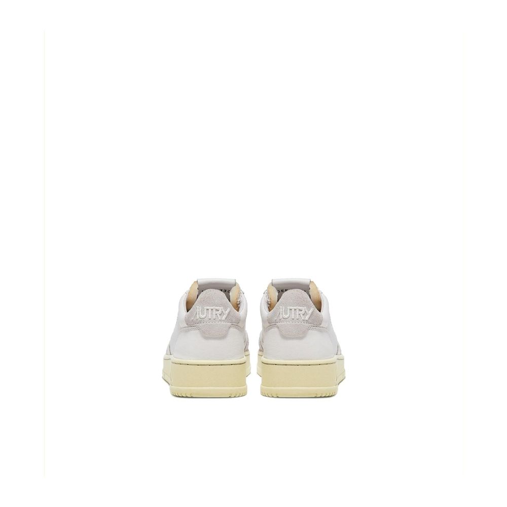 Autry White Leather Low Top Sneakers | Regal Royce