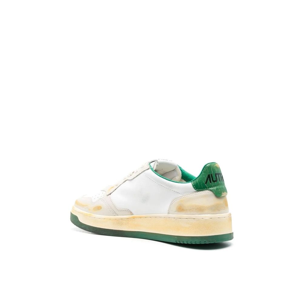Autry White Leather Low Top Sneakers | Regal Royce