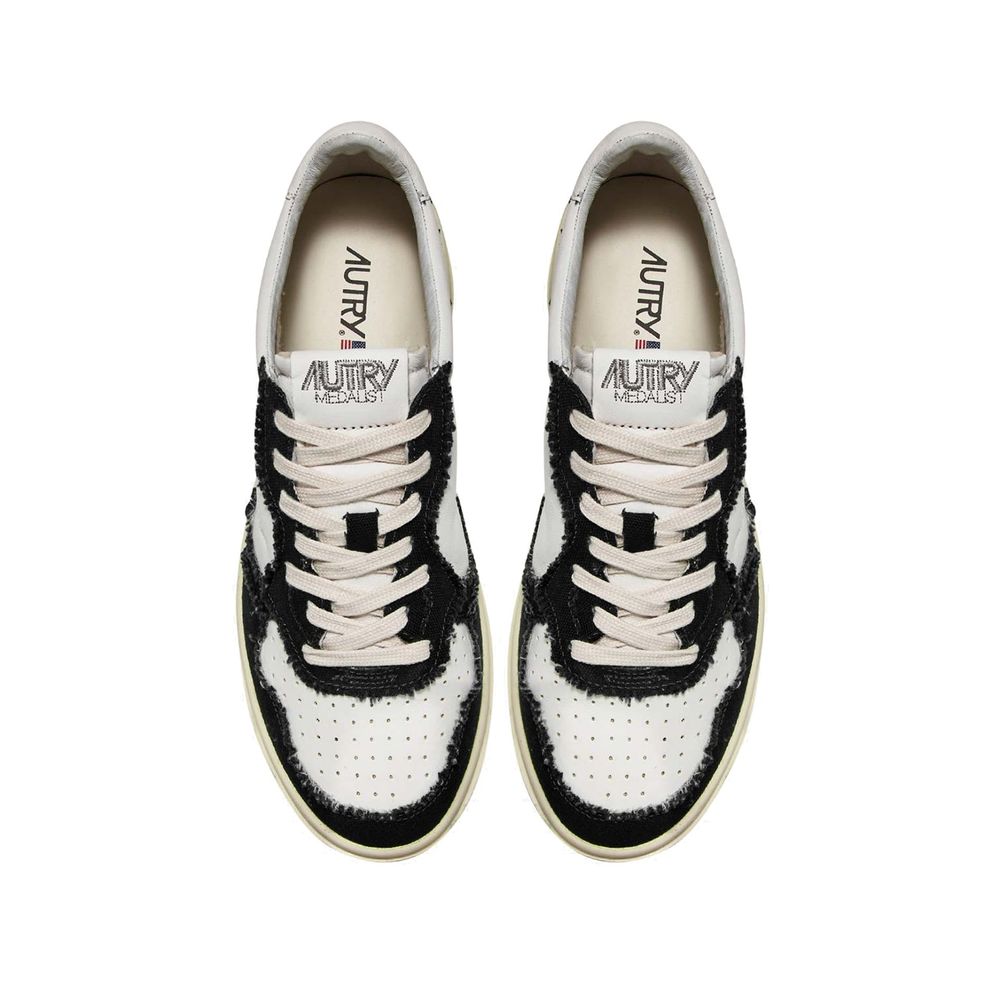 Autry White Leather Low Top Sneakers | Regal Royce