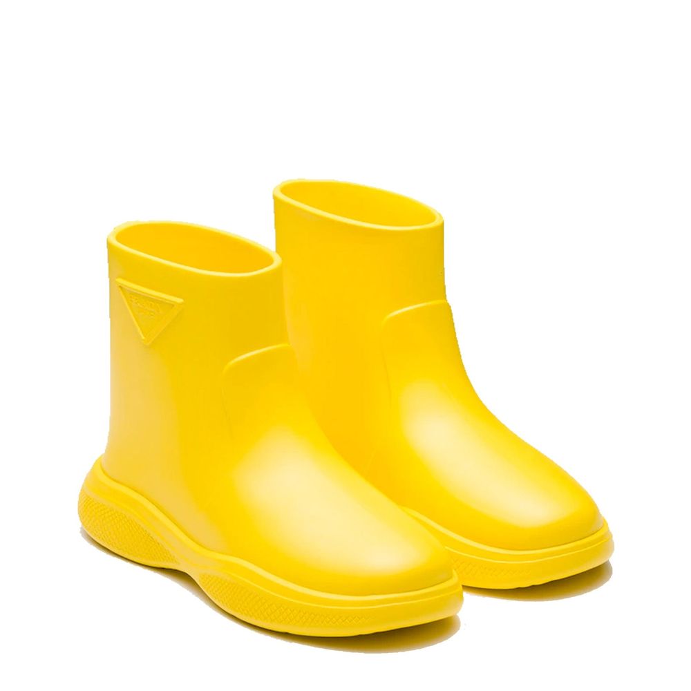 Prada Bicolor Rubber Rain Boots | Regal Royce