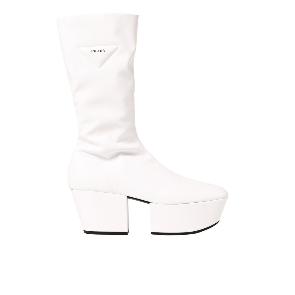 Prada White Polyethylene Boots | Regal Royce