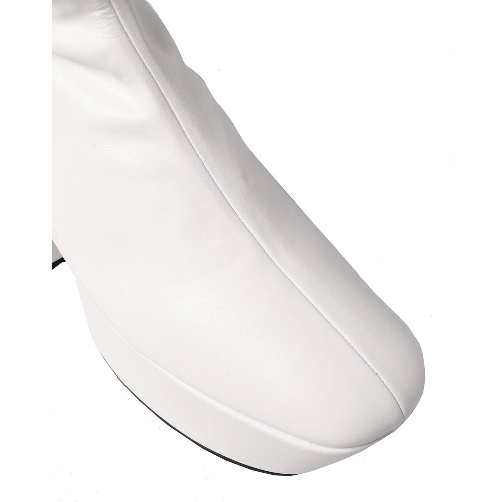 Prada White Polyethylene Boots | Regal Royce