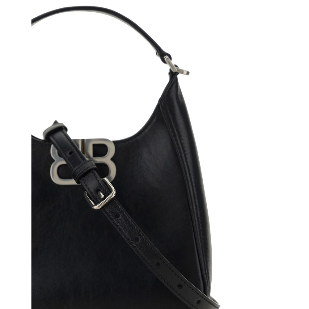Balenciaga Black Lamb Leather Shoulder Bag | Regal Royce
