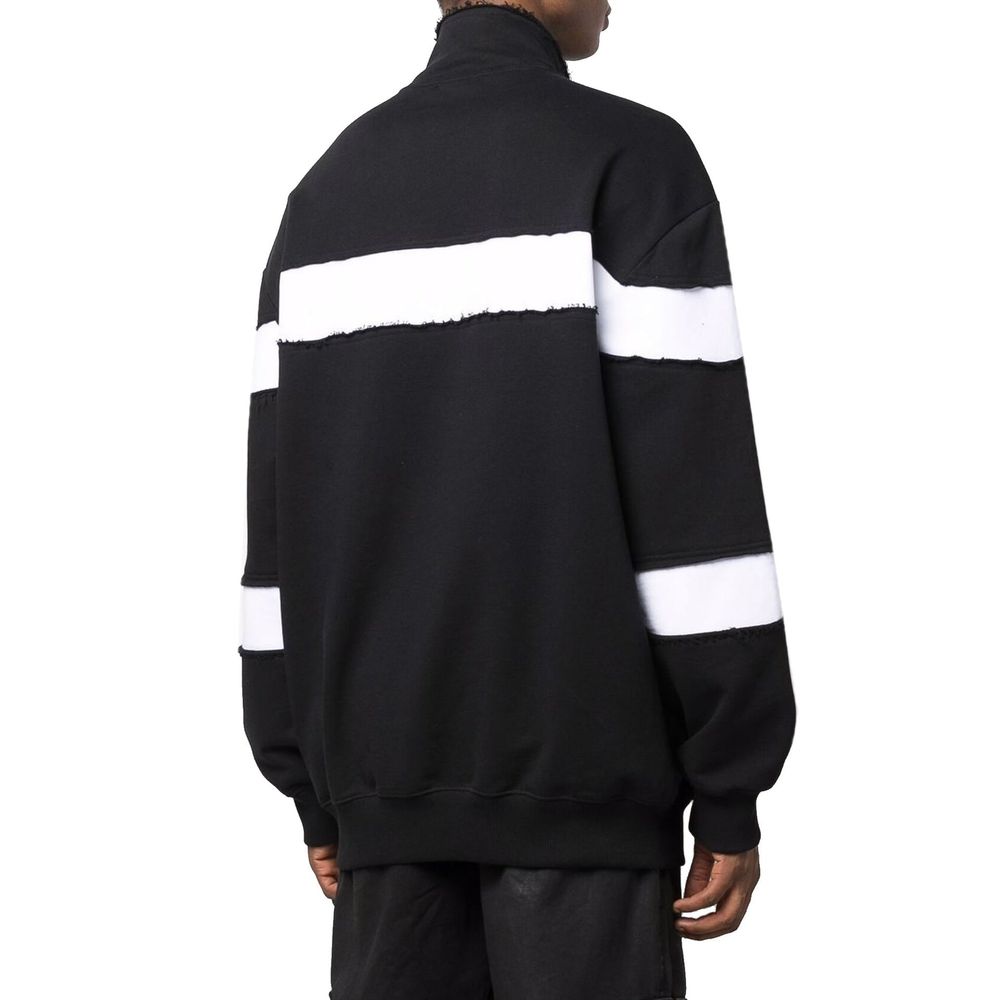 Balmain Black Cotton Sweatshirt | Regal Royce
