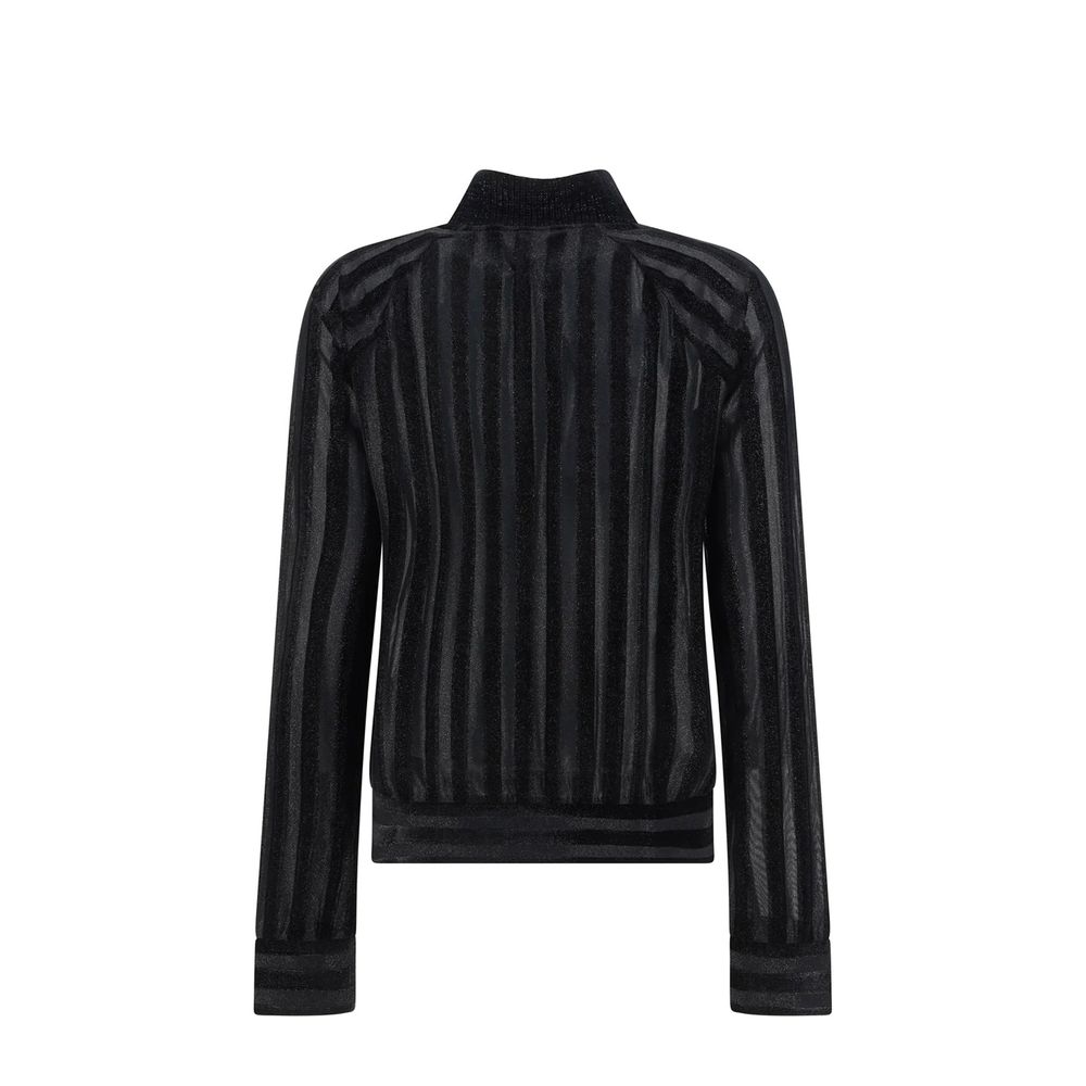 Balmain Black Elastane Sweatshirt | Regal Royce