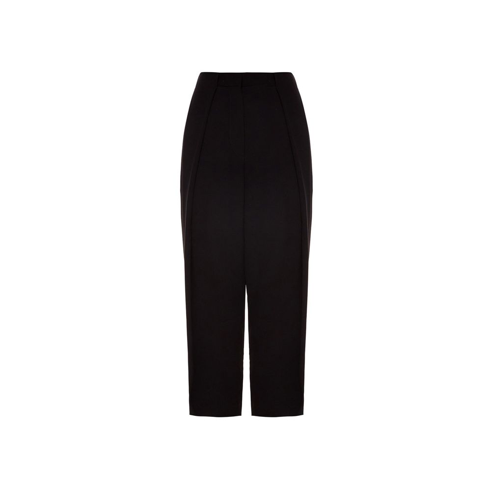 Balmain Black Viscose Casual Pants | Regal Royce