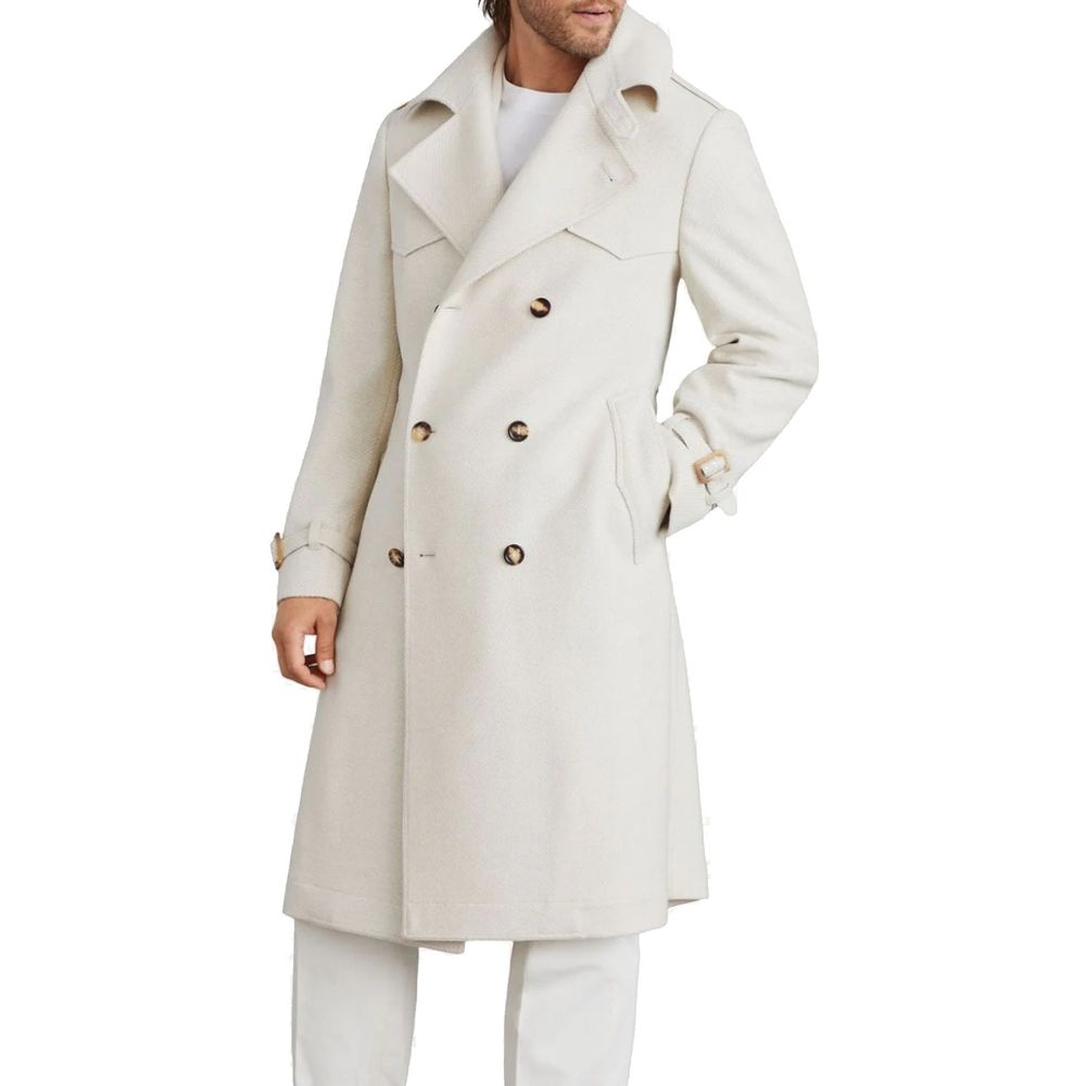 Brunello Cucinelli Beige Cashmere Coat | Regal Royce
