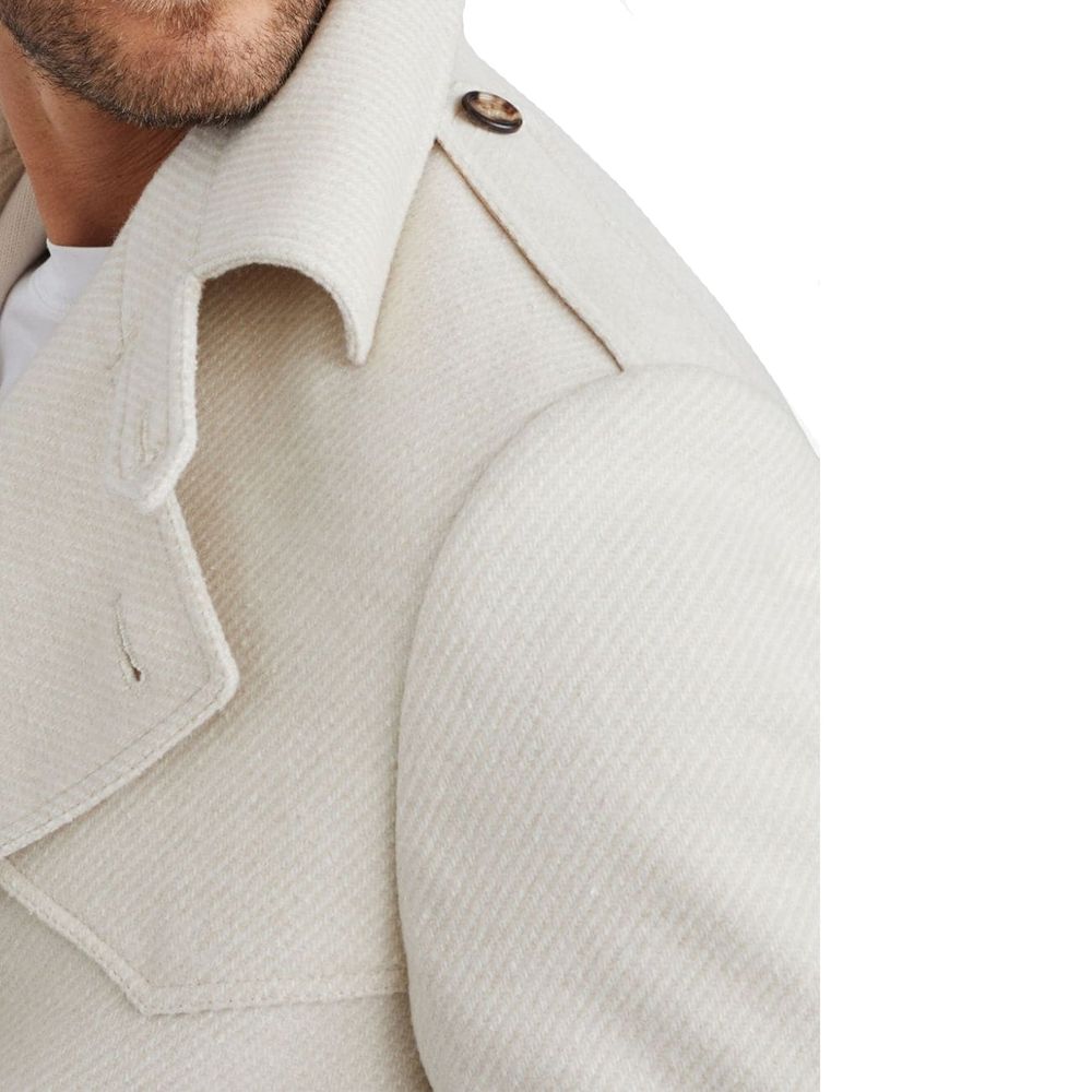 Brunello Cucinelli Beige Cashmere Coat | Regal Royce