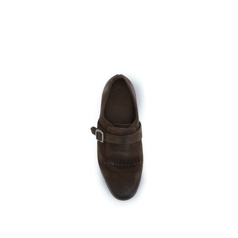Church's Brown Suede Leather Slip-On Loafers | Regal Royce