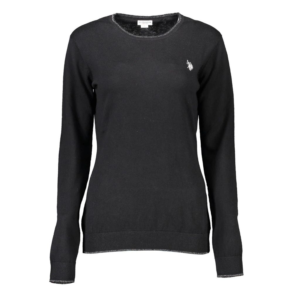 U.S. POLO ASSN. Black Cotton Sweatshirt | Regal Royce