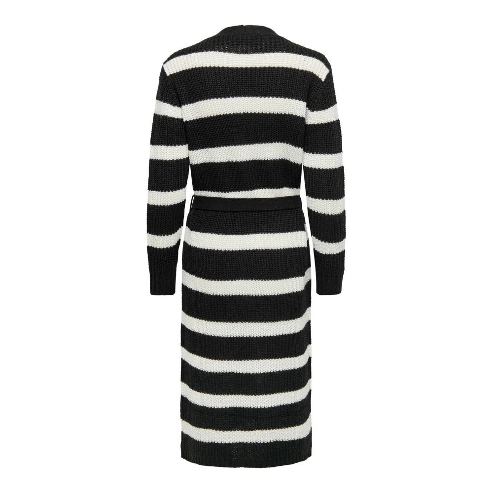 Jacqueline De Yong Black Marabou Cardigan | Regal Royce