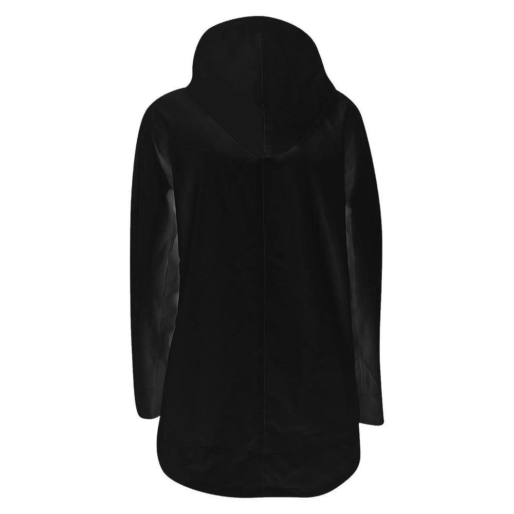 Yes Zee Black Polyester Rain Coat | Regal Royce