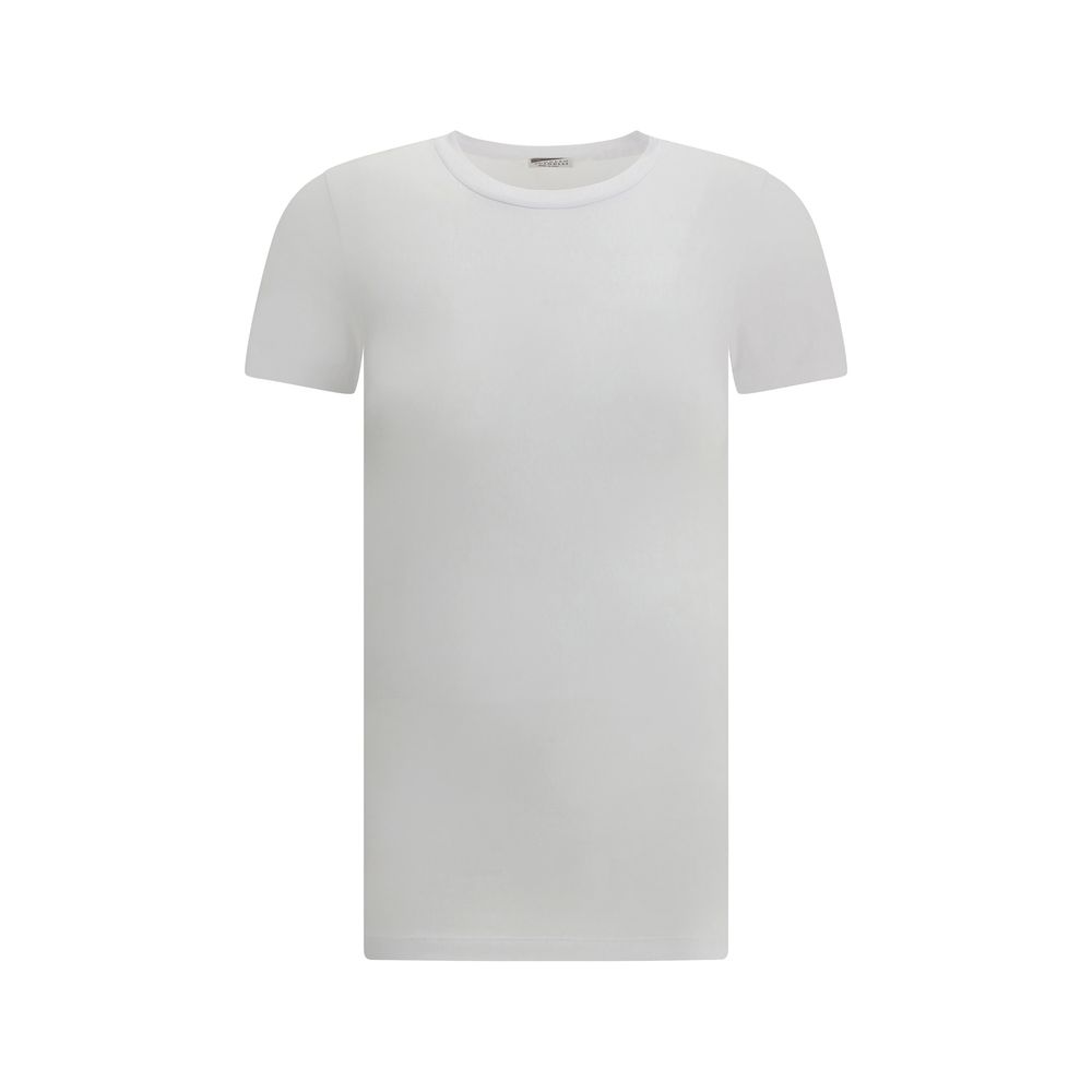 Brunello Cucinelli White Cotton T-Shirt | Regal Royce