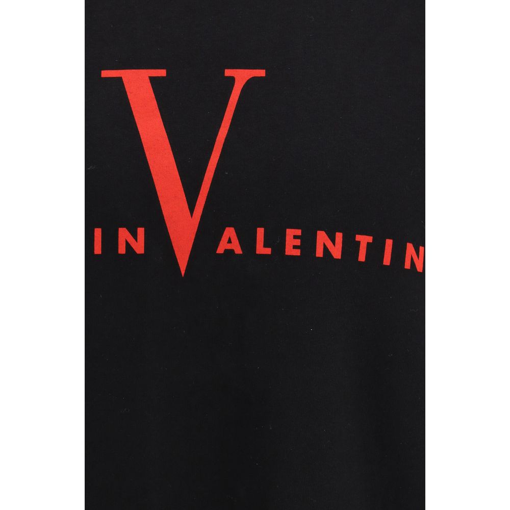 Valentino Black Cotton T-Shirt | Regal Royce