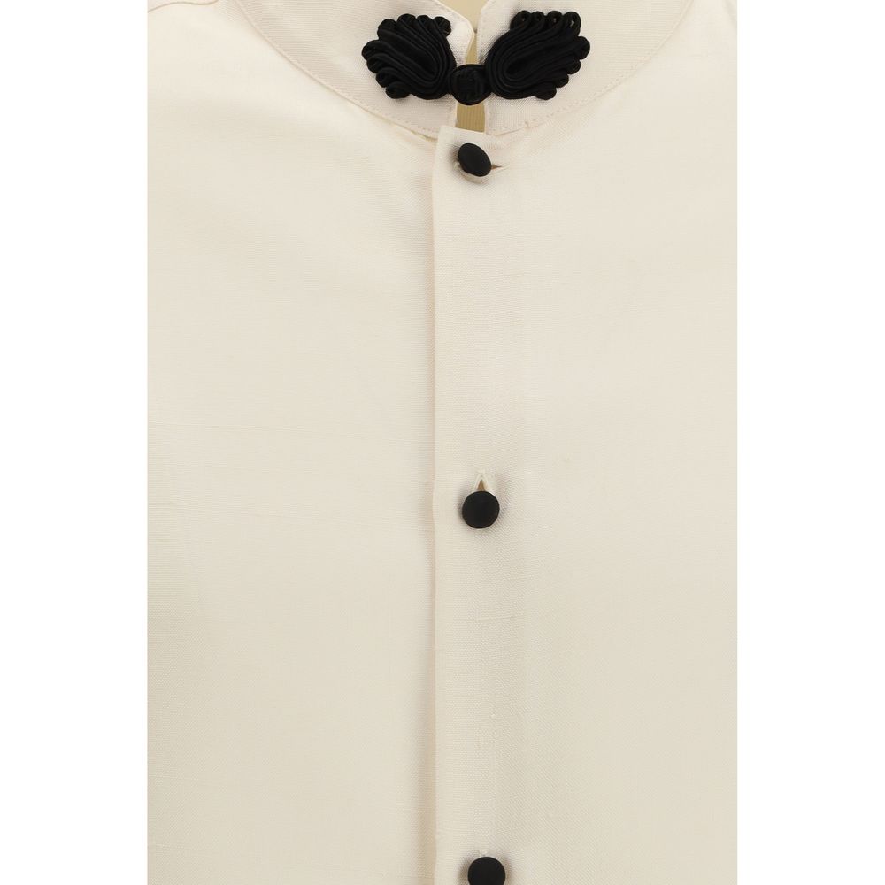 Valentino Cream Silk Shirt | Regal Royce