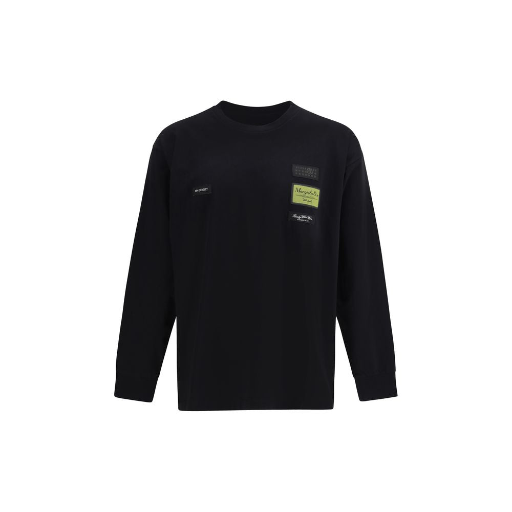 MM6 Black Cotton Sportswear | Regal Royce
