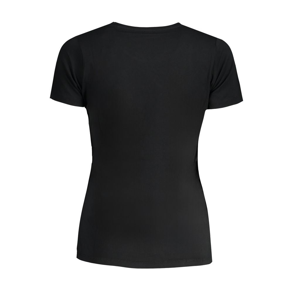 Pepe Jeans Black Cotton Women's T-Shirt | Regal Royce