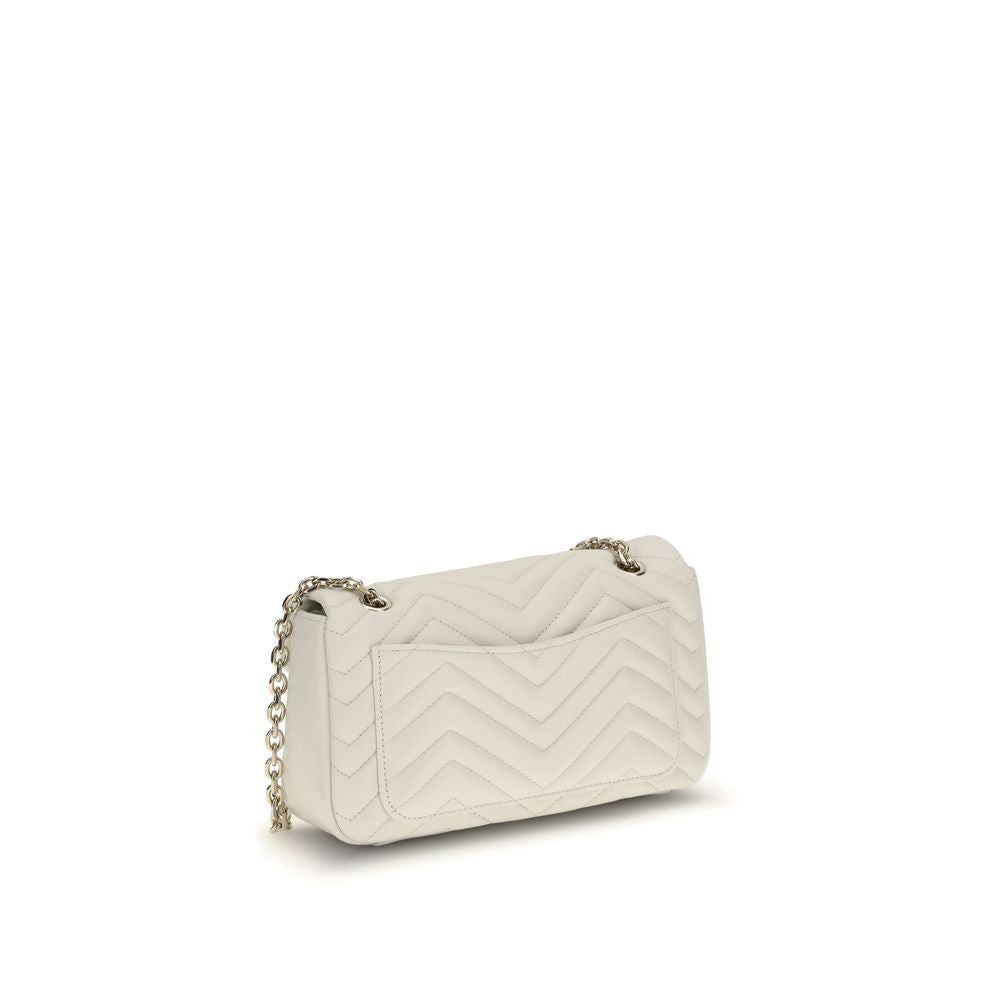 Gucci White Calf Leather Bos Taurus Shoulder Bag | Regal Royce