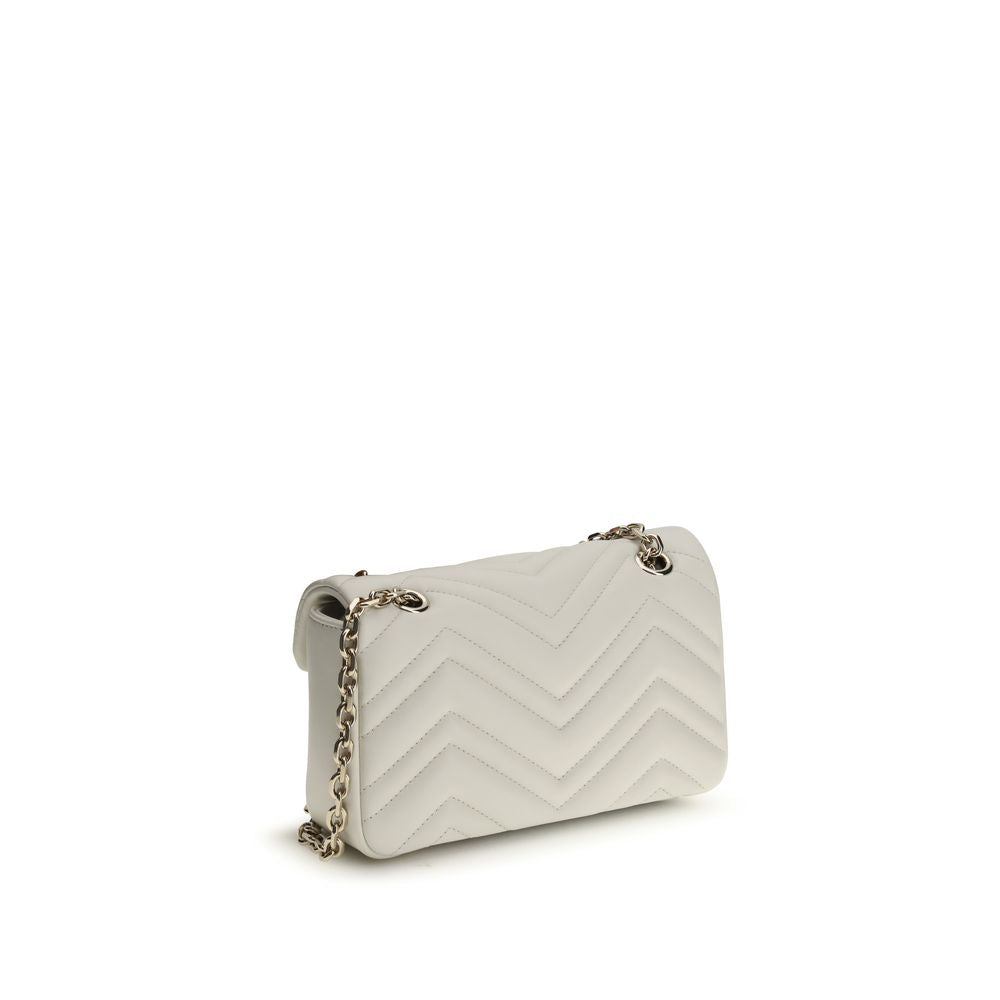 Gucci White Calf Leather Bos Taurus Shoulder Bag | Regal Royce