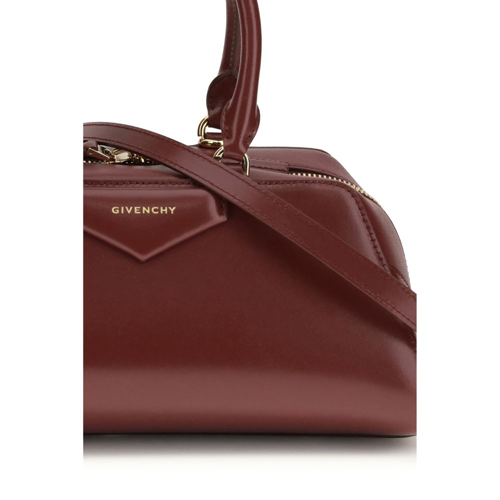 Givenchy Bordeaux Calf Leather Bos Taurus Handbag | Regal Royce