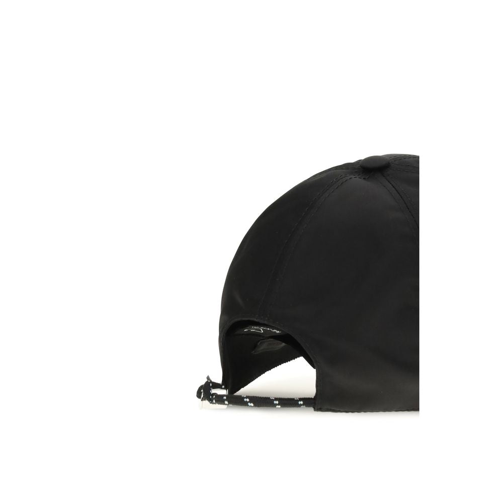 Prada Black Recycled Polyamide Cap (Baseball Hat) | Regal Royce