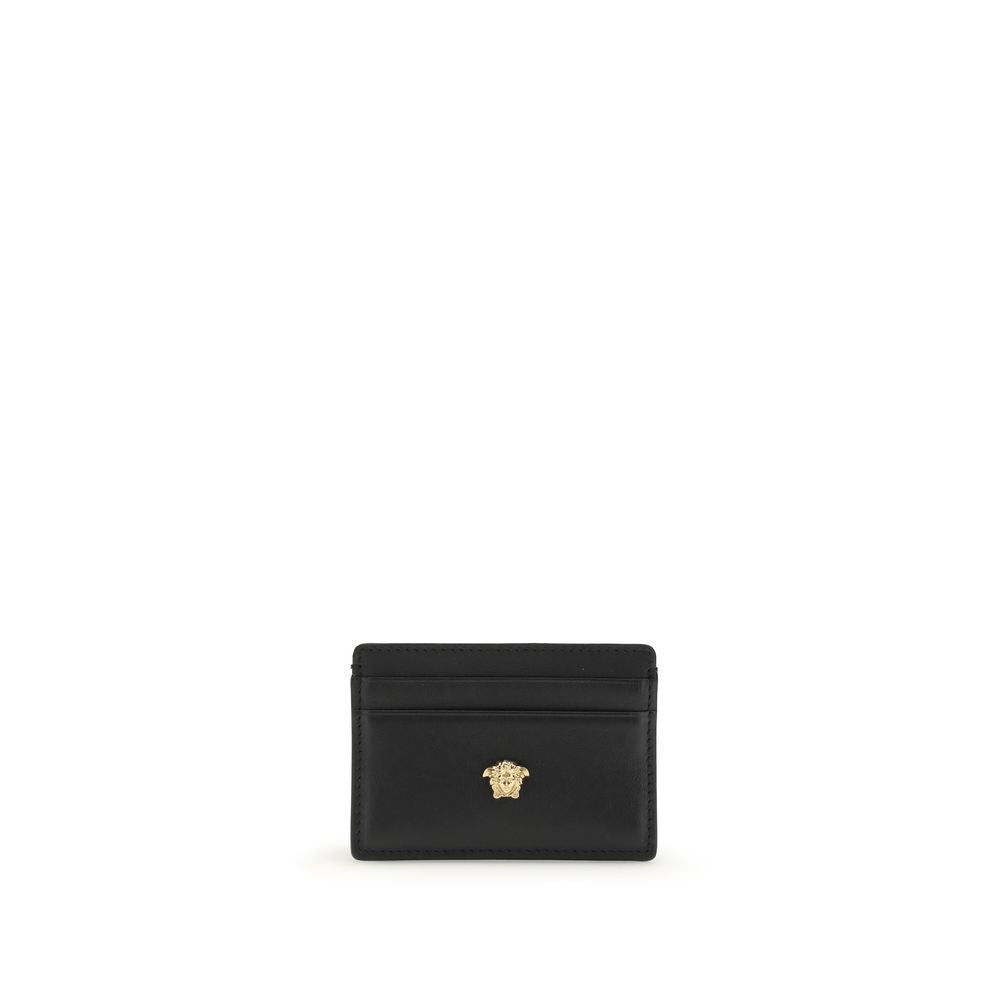 Versace Black Calf Leather Bos Taurus Wallet | Regal Royce