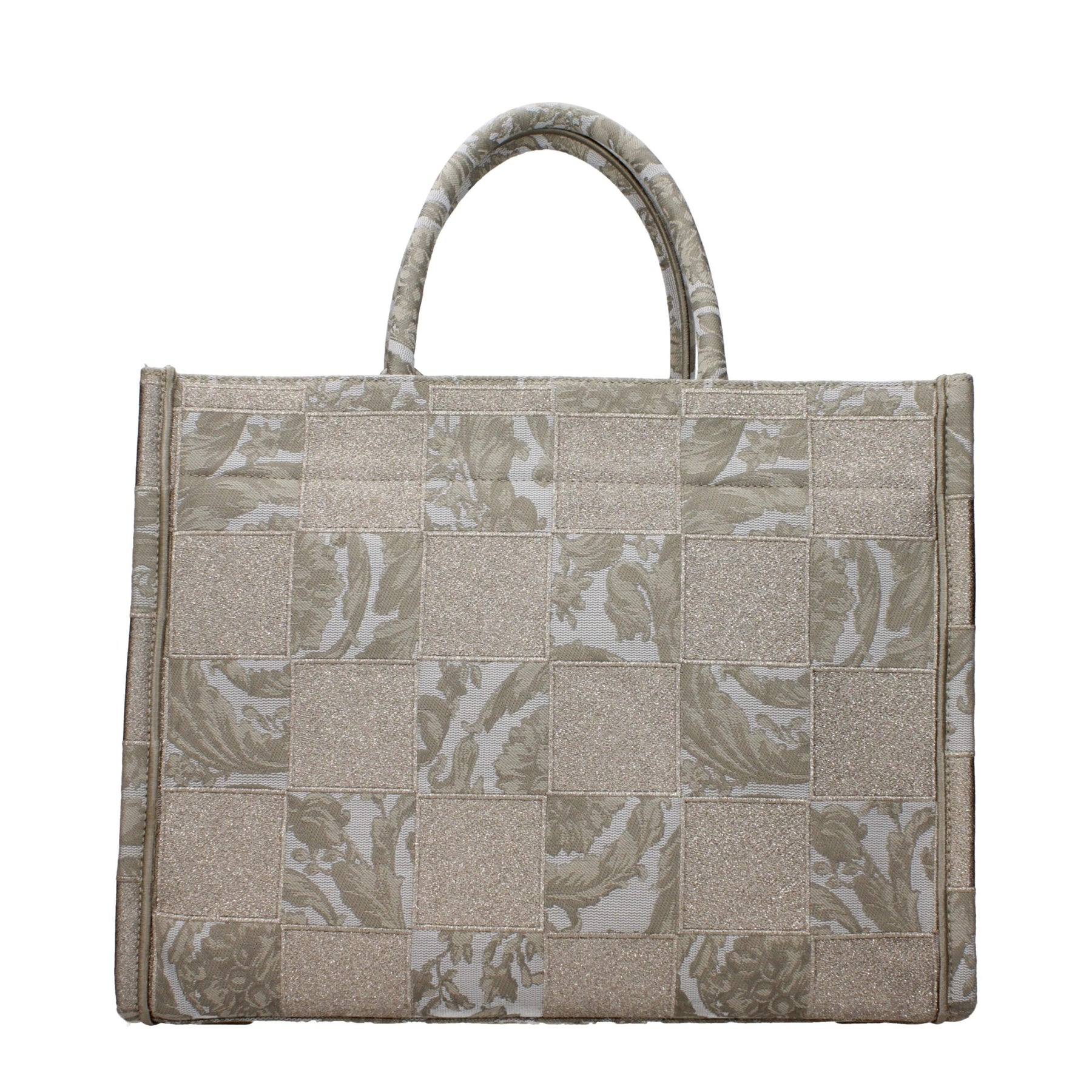 Versace Beige Fabric Handbag | Regal Royce