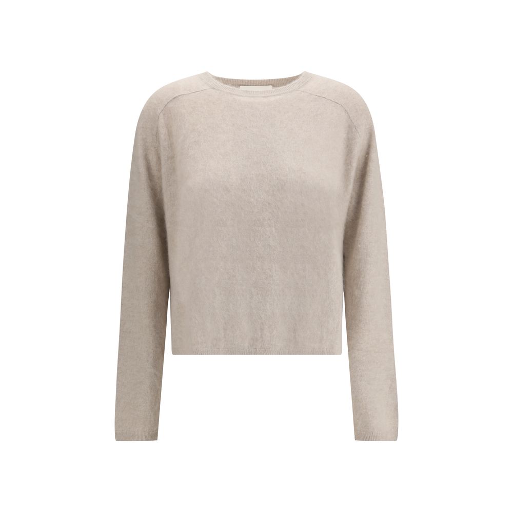 Lisa Yang Beige Cashmere Cashmere Sweater | Regal Royce