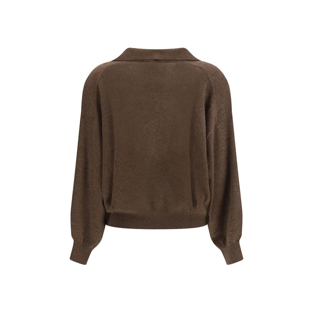 Lisa Yang Brown Cashmere Sweatshirt | Regal Royce
