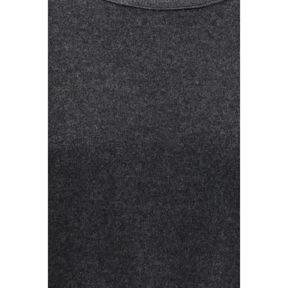 Lisa Yang Gray Fleece Wool T-Shirt | Regal Royce