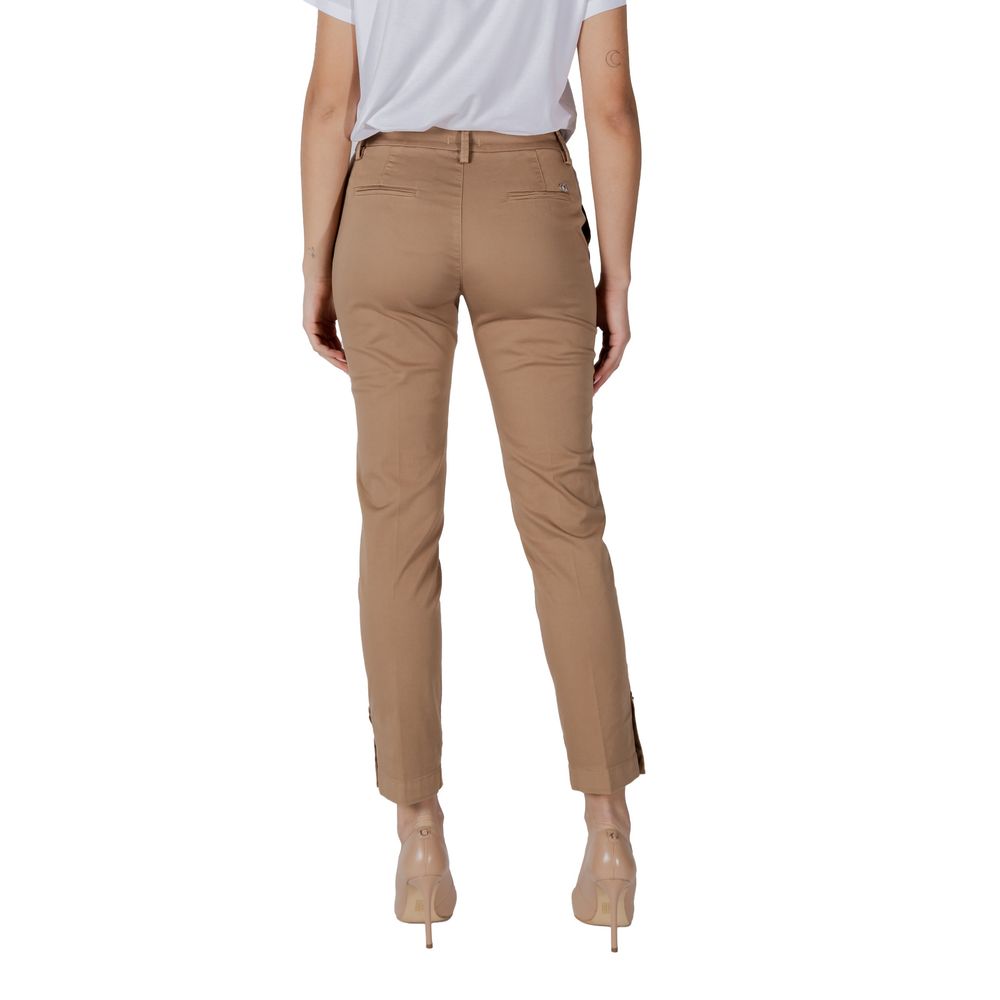 Liu Jo Beige Cotton Chino Pants | Regal Royce