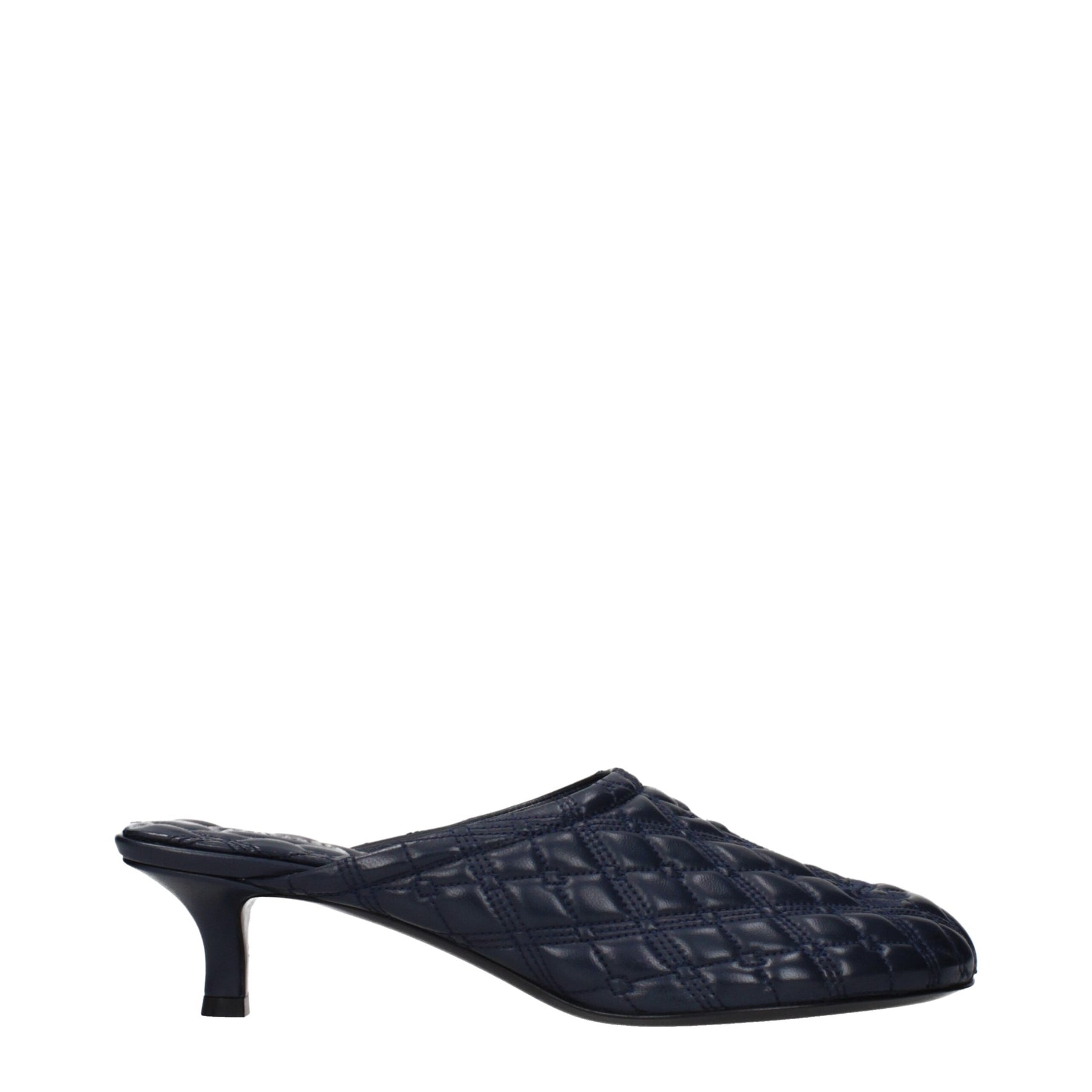 Burberry Blue Leather Slippers | Regal Royce