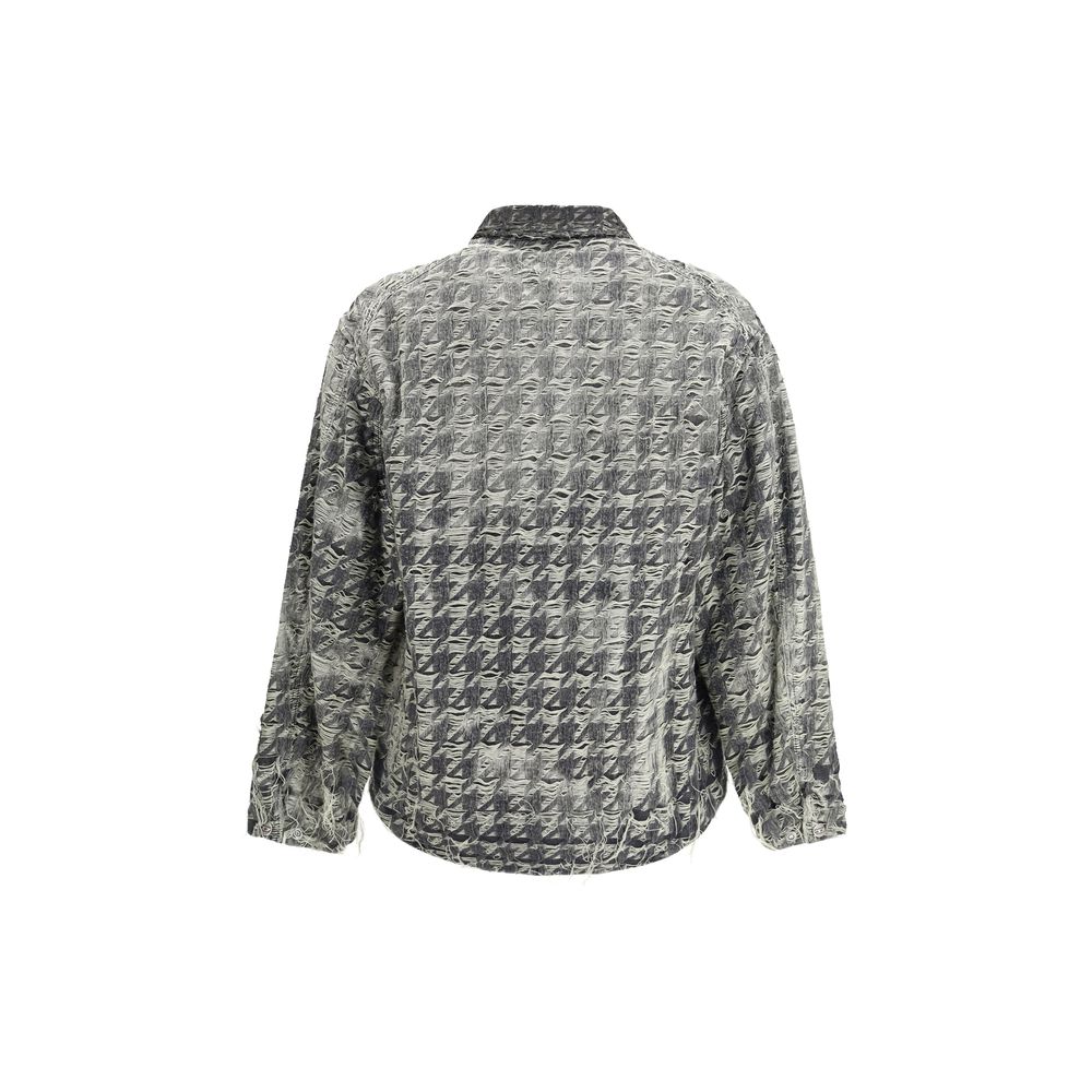 Diesel Multicolor Cotton Denim Jacket | Regal Royce